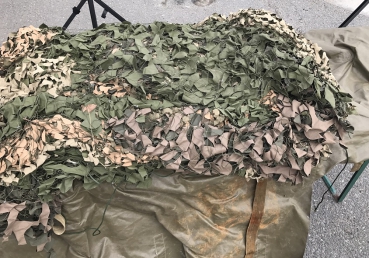 US Army REFORGER Tarnnetz woodland camouflage ca. 5x7 Meter
