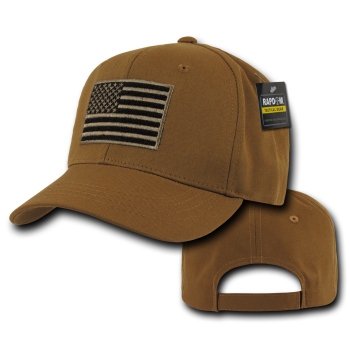 Embroidered USA Operator Cap Coyote