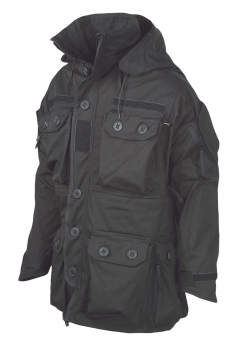 TACGEAR Parka Einsatzjacke Spezialkräfte KSK Smock 2. Generation schwarz