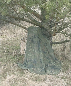 Preview: Tacgear Scharfschützennetz Bundeswehr BW Flecktarn