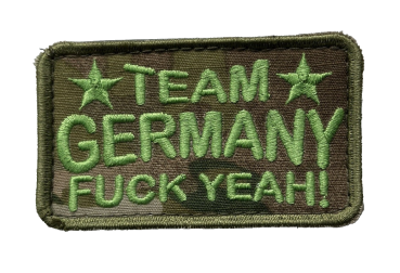 TEAM GERMANY - FUCK YEAH! MultiCam™ Velcro patch