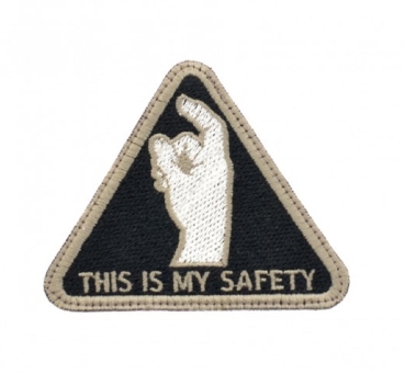 This is my safety Klettpatch