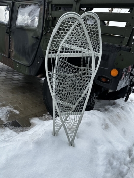 US Army Schneeschuhe mit Bindung NOS