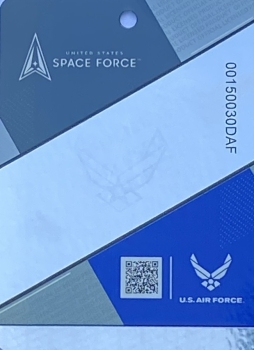 US SPACE FORCE Athletic Fit T-Shirt