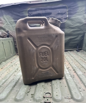 US Army Fuel Canister MFC 20L Field Drab gebr.