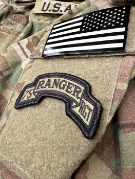 US Army 75th RANGER MultiCam OCP Patch scroll