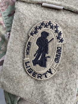 US Army LIBERTY, HONOR, DEFEND OCP patch
