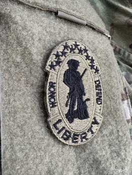 US Army LIBERTY, HONOR, DEFEND OCP patch