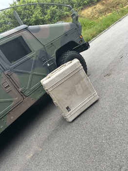 US Army Peli Storm Case Trolley