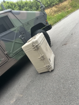 US Army Peli Storm Case Trolley