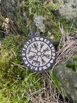 Preview: Vegvisir Viking Compass OD Klett patch