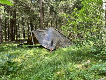 TARP PE R/S 3X3M BW FLECKTARN