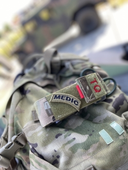 US ARMY MEDIC MultiCam SCORPION OCP Tab patch