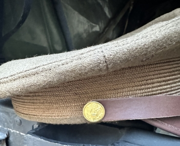 US ARMY OFFIZIER VISOR HAT Schirmmütze OD (REPRO)