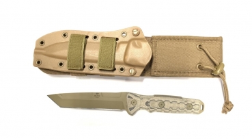 Buck GCK TANTO POINT 893 Gürtelmesser Coyote