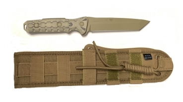 Buck GCK TANTO POINT 893 Gürtelmesser Coyote