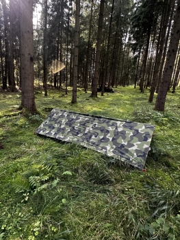 TacGear M90 Swedisch Camouflage Tarp / Basha Biwakplane