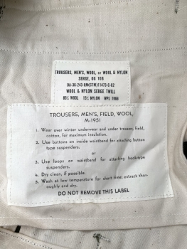 US Army M1951 OG 108 Korea Vietnam Feldhose