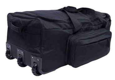 Kampftrageseesack Trolley mit 3-Rollen black
