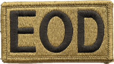 US Army EOD EXPLOSIVE ORDNANCE DISPOSAL OCP patch