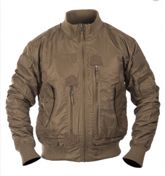 US Tactical Flieger Jacke Dark Coyote