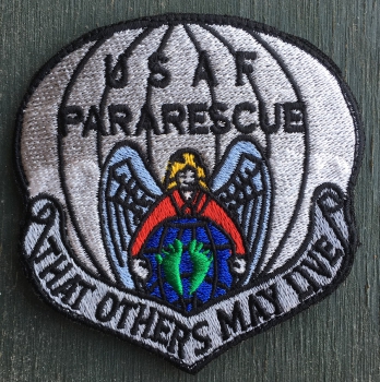 USAF PARARESCUE "THAT OTHERS MAY LIVE" Velcro patch