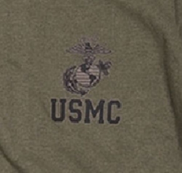 USMC US Marine Corps EAG PT Sweatshirt oliv