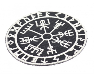 Vegvisir Viking Compass Klett patch