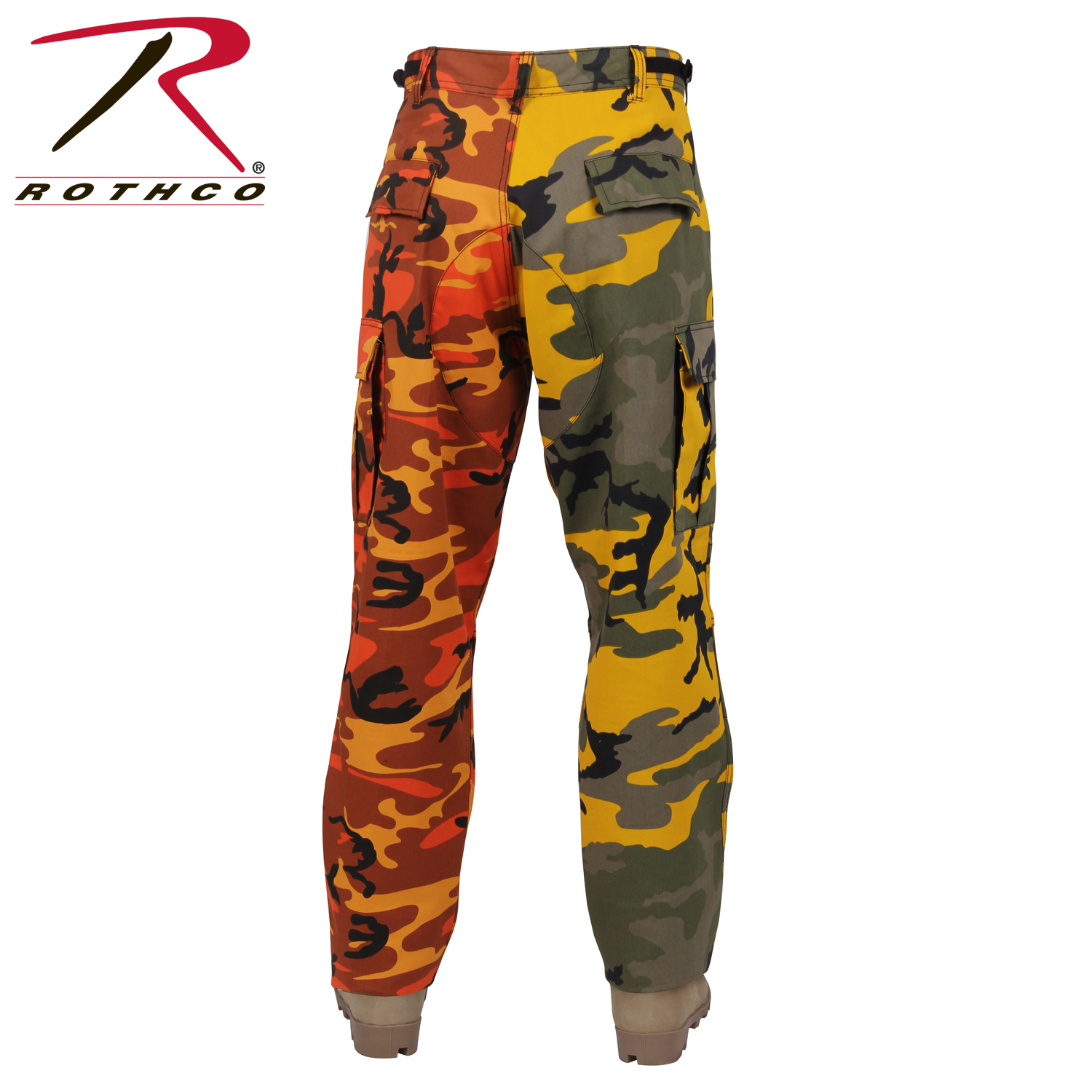 RangerJack BDU TwoTone Pants Stinger Yellow Safety Orange tarnhose street