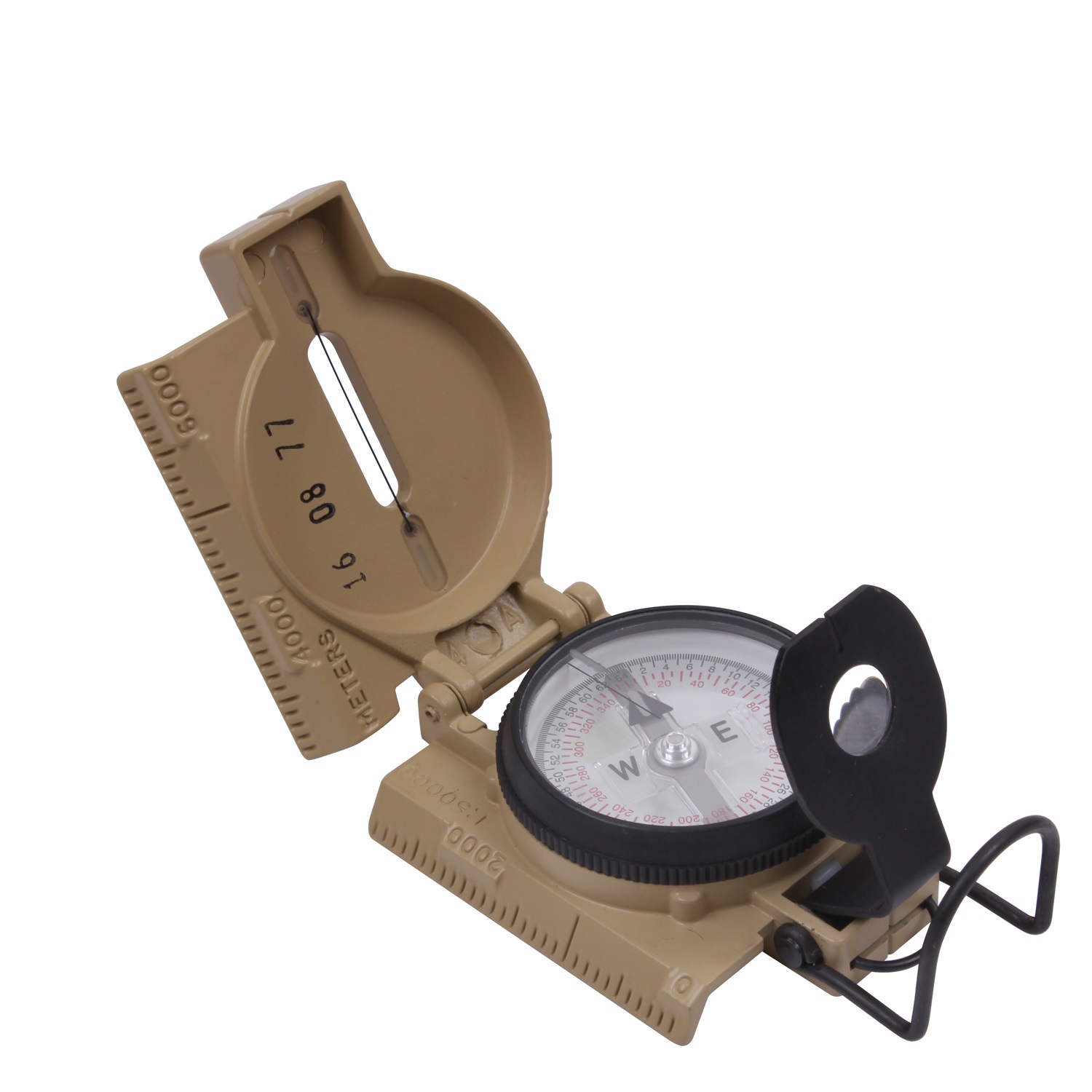 Heißer Verkauf Portable faltbare Linse Kompass amerikanische Militär Mode M