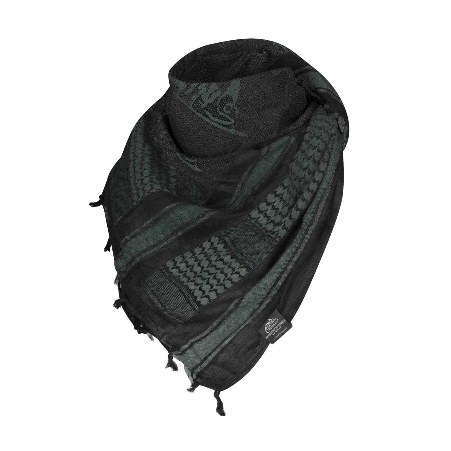 Helikon Tex Logo Shemagh Plo Tuch Kopftuch Schal Scarf Shadow Grey