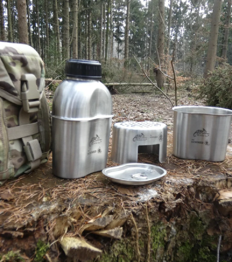 Ranger-Jack - ArmyOnlineStore - Helikon-Tex PATHFINDER Canteen Cooking Set  edelstahl kochset koch set