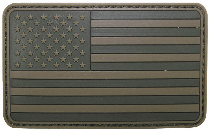 US Flagge Fahne Uniform Army USA Black khaki 3D Klettabzeichen Abzeichen patch 