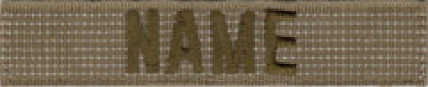 US MARINES INFRARED NAMETAPE With Velcro 5 Inch