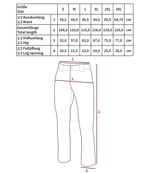 Vegetato woodland BDU Kampfhose