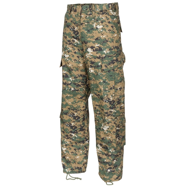 US ACU ARMY COMBAT UNIFORM Hose Woodland Digital Camouflage