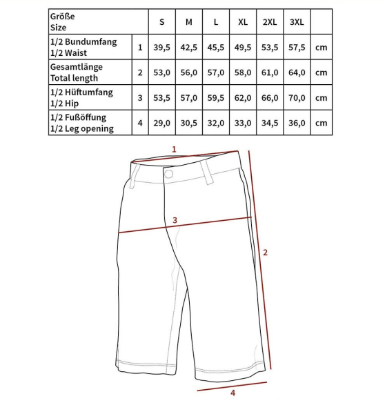 Bermuda BDU mit Seitentaschen Operation Camouflage