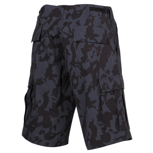 US BDU Bermuda Rip Stop night-camo