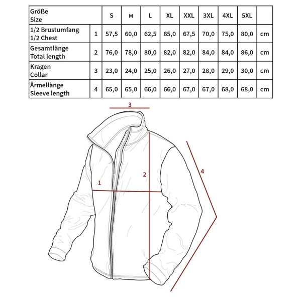 BW Unterziehjacke Kälteschutz oliv