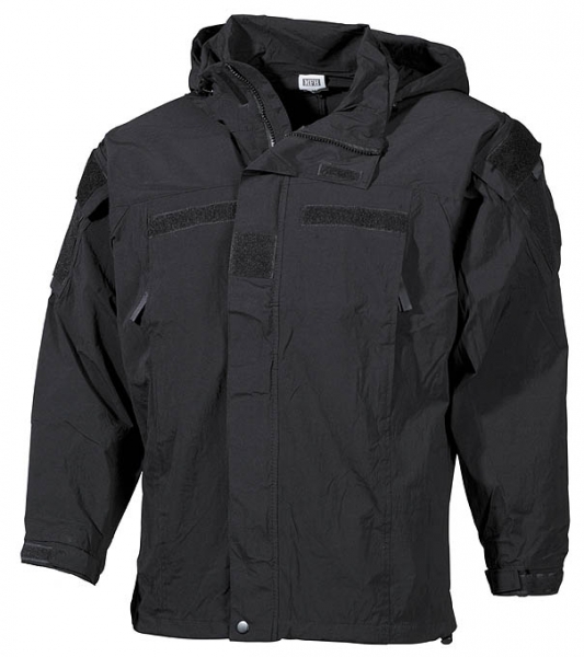 US PCU Protective Level 5 Combat Soft Shell Jacke schwarz