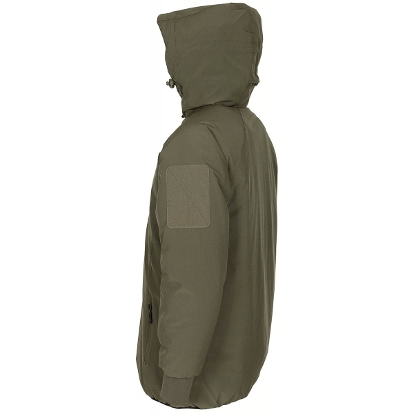 Thermojacke wendbar oliv/schwarz