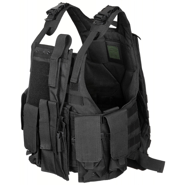 Tactical Combat Ranger Molle Einsatzweste Black