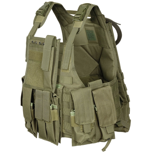 Tactical Combat Ranger Molle Einsatzweste Oliv Green
