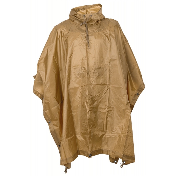 US Poncho Regenumhang Rip Stop Coyote