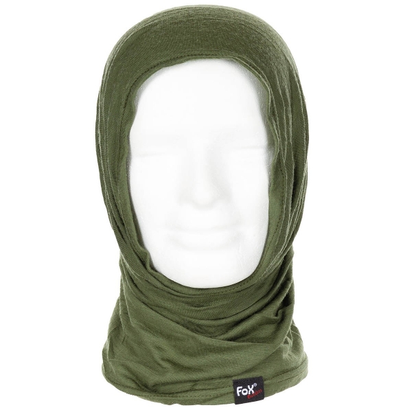 FOX Rundschal "Merino Lite" oliv