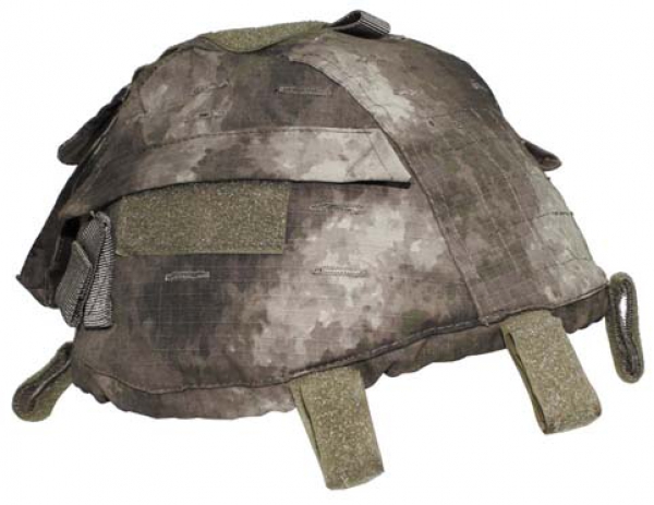 Helmbezug mit Taschen HDT camo