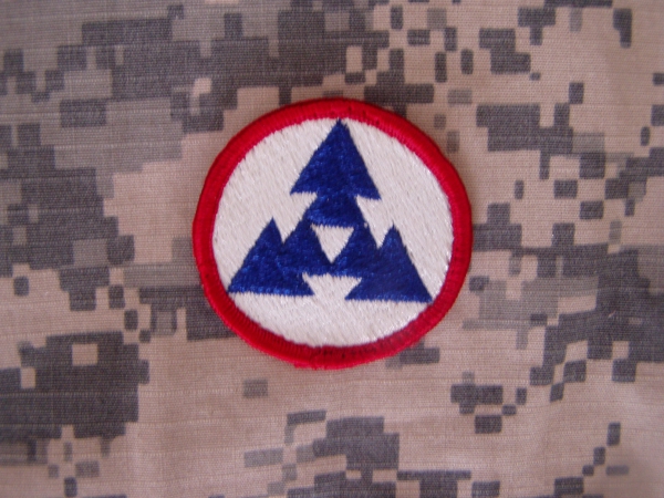 3rd Log Cmd Uniform Abzeichen patch Aufnäher