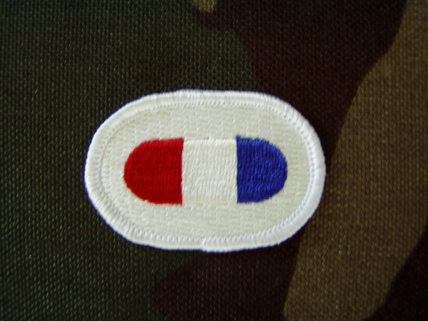 101st Airborne Division 506PIR HQ Oval Flash