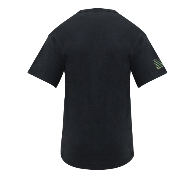 Distressed US Flag Athletic Fit T-Shirt camo