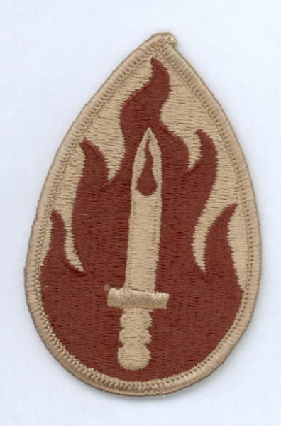 63rd Infantrie Division DCU Desert Uniform patch